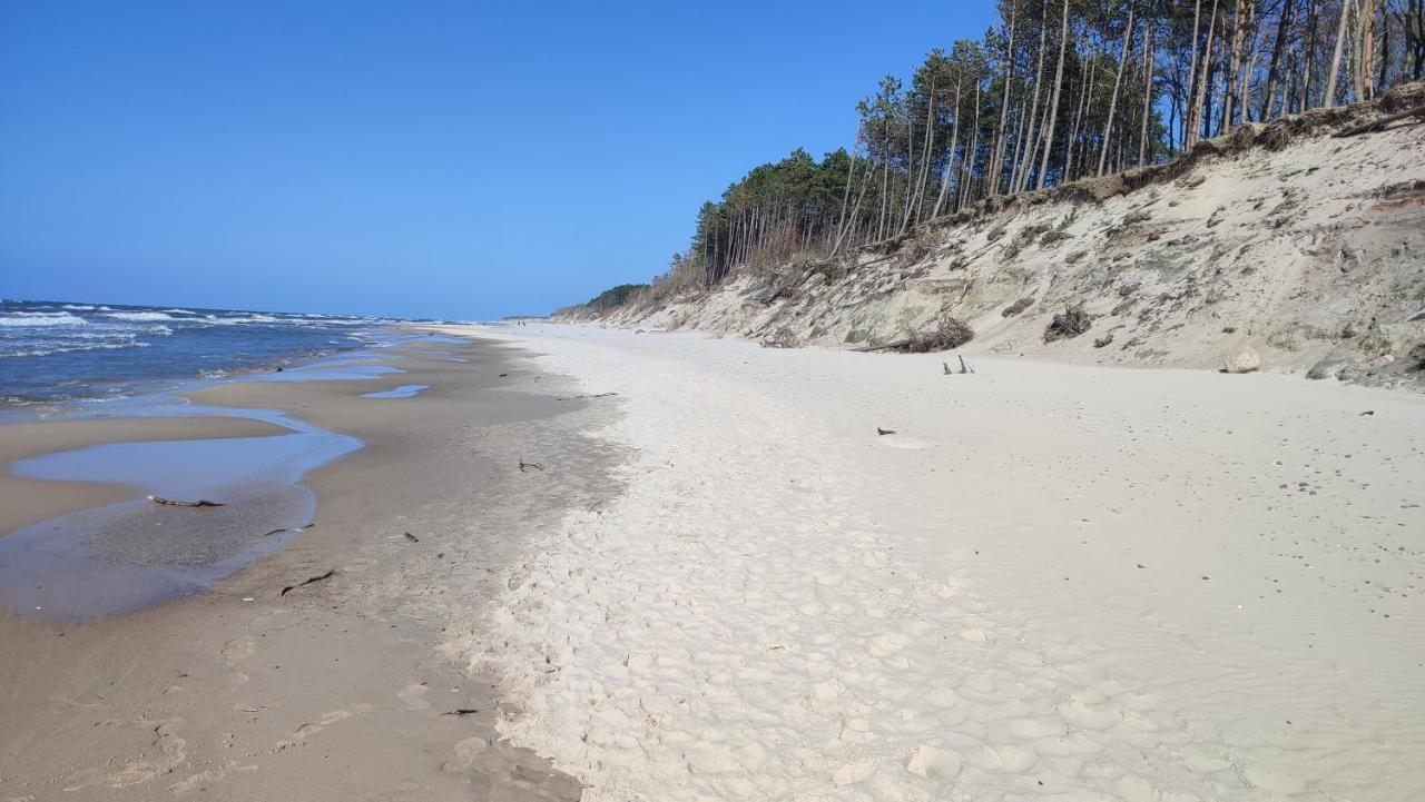 Pietrowe Domki Klif 6Os,Duze Tarasy Dzika Plaza Laka Bociek Duze Tarasy Szlaki Rowerowe Pieski 25Zldzien Debina  Esterno foto